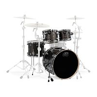 DRUM WORKSHOP SHELL SET PERFORMANCE FINISH PLY Pewter Sparkle 809106